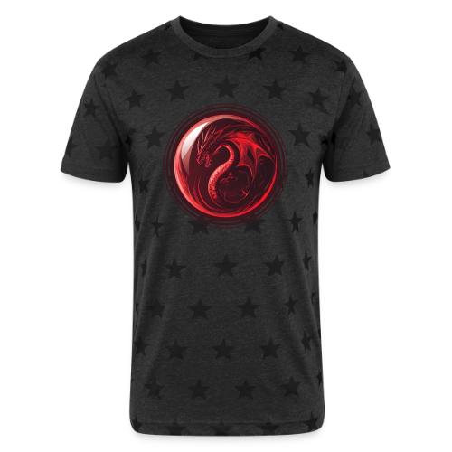 Dragon Orb - Unisex Adult Star Printed T-Shirt