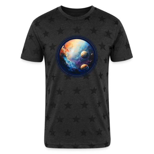 Nebula of Planets - Unisex Adult Star Printed T-Shirt