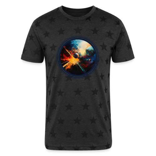 Planets in Turmoil - Unisex Adult Star Printed T-Shirt