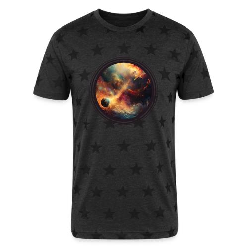 The Painted Planets - Unisex Adult Star Printed T-Shirt