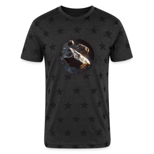Asteroids Frontier - Unisex Adult Star Printed T-Shirt