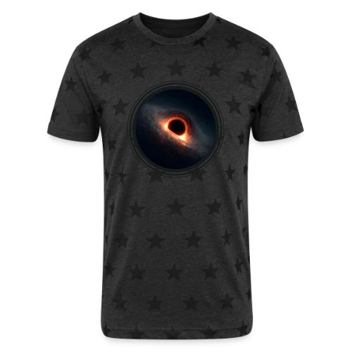 Black Hole Mystery - Unisex Adult Star Printed T-Shirt