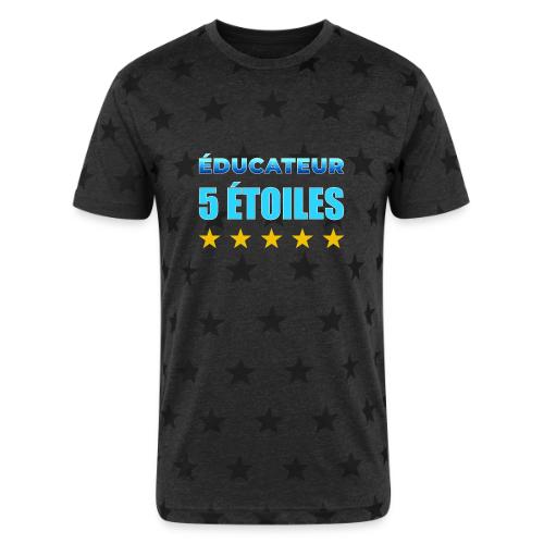 Éducateur 5 Étoiles - Unisex Adult Star Printed T-Shirt
