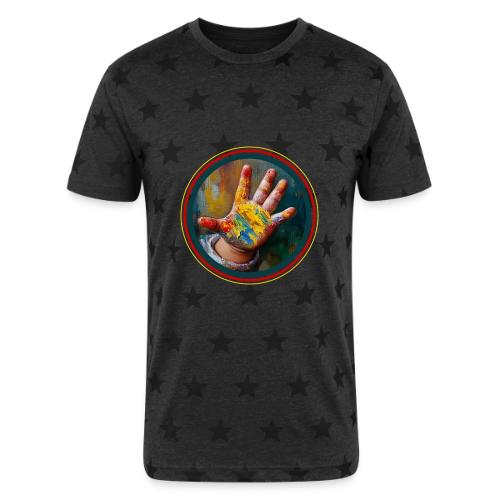 Colors of Innocence - Unisex Adult Star Printed T-Shirt