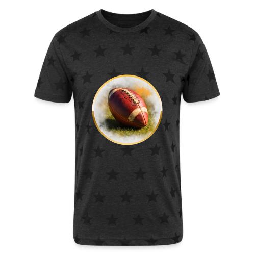 American Football: Heart of the Gridiron - Unisex Adult Star Printed T-Shirt