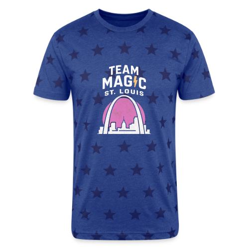 MAGIC st louis - Unisex Adult Star Printed T-Shirt