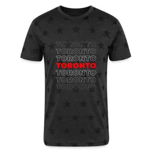 Toronto Type - Unisex Adult Star Printed T-Shirt