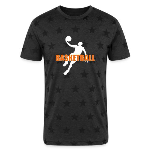 Slam Dunk Motion - Unisex Adult Star Printed T-Shirt