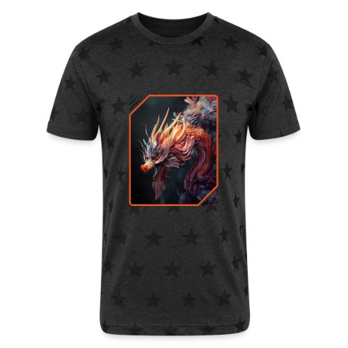 Dragon Dreams - Unisex Adult Star Printed T-Shirt