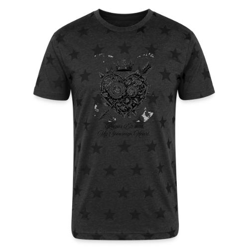 Royal Heart T-Shirt, Mug, & Leggings - Unisex Adult Star Printed T-Shirt