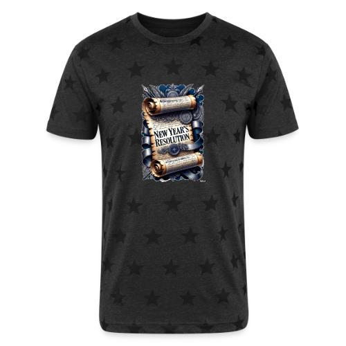 New Year's Resolution T-Shirt - Unisex Adult Star Printed T-Shirt