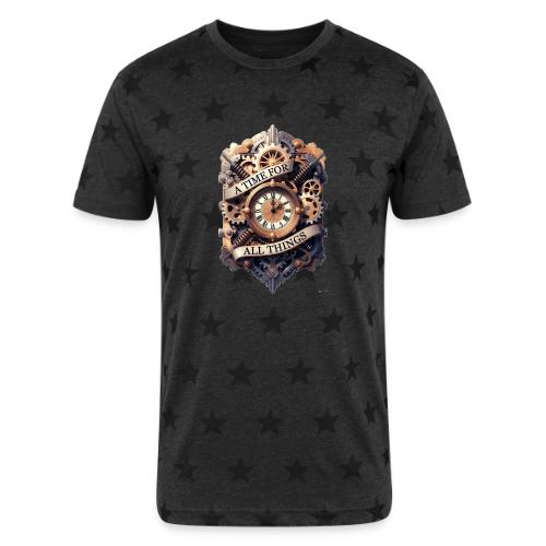 Ornate Clockwork T-Shirt - Unisex Adult Star Printed T-Shirt