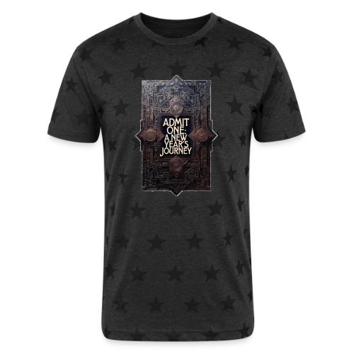 Art Deco VIP Pass T-Shirt - Unisex Adult Star Printed T-Shirt