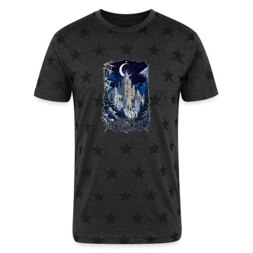 Celestial Winter Temple T-Shirt - Unisex Adult Star Printed T-Shirt