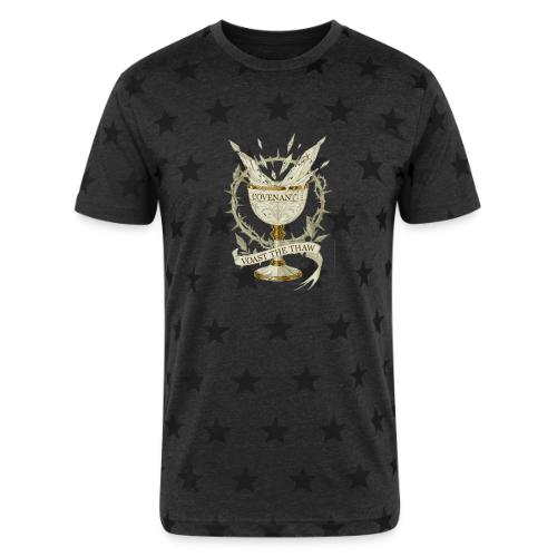 Frosted Chalice Covenant T-Shirt - Unisex Adult Star Printed T-Shirt