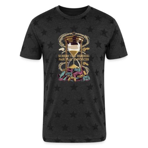 Screen Time Referee T Shirt, Fair Play Enforcer - Unisex Adult Star Printed T-Shirt