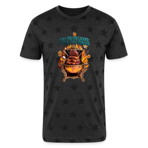 Grill Master Legend T Shirt - Unisex Adult Star Printed T-Shirt