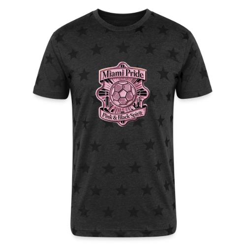 Miami City Pride T Shirt, Vibrant City Pride Gift - Unisex Adult Star Printed T-Shirt