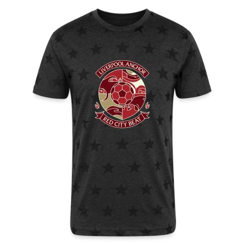 Liverpool Anchor T Shirt, Soccer City Pride Gift - Unisex Adult Star Printed T-Shirt