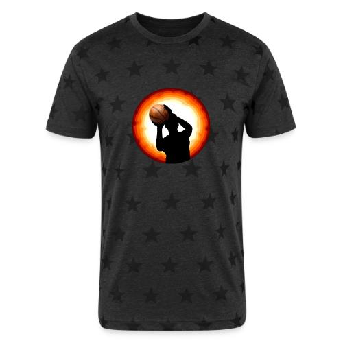 Basketball: The Art of the Shot - Unisex Adult Star Printed T-Shirt