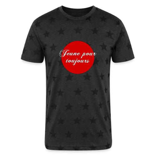 Jeune pour toujours - Unisex Adult Star Printed T-Shirt