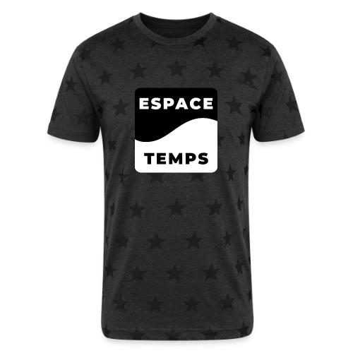 Space-Time: Distorted Reality - Unisex Adult Star Printed T-Shirt