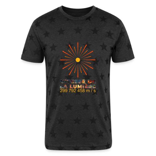 Speed of light - Unisex Adult Star Printed T-Shirt