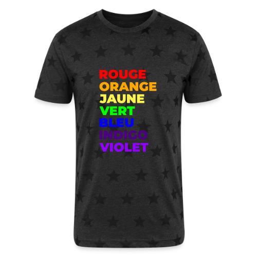 True Colors - Unisex Adult Star Printed T-Shirt
