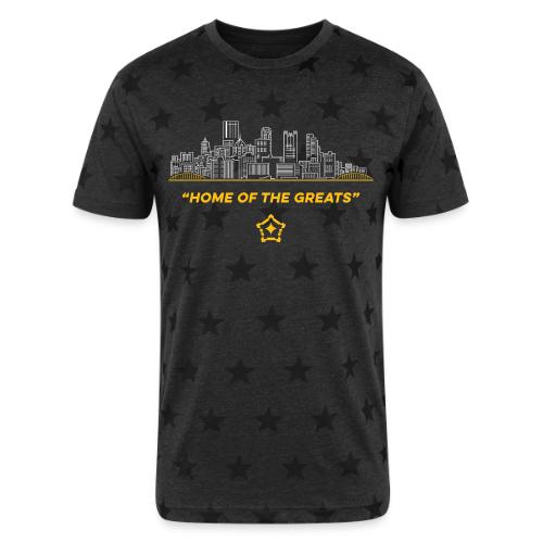 greats png - Unisex Adult Star Printed T-Shirt