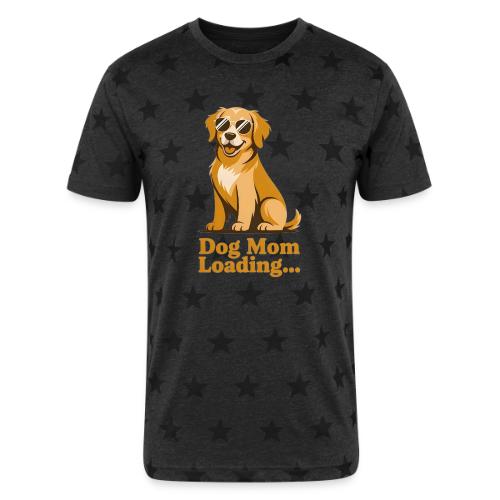 Dog Mom Loading Golden Retriever Sunglasses - Unisex Adult Star Printed T-Shirt