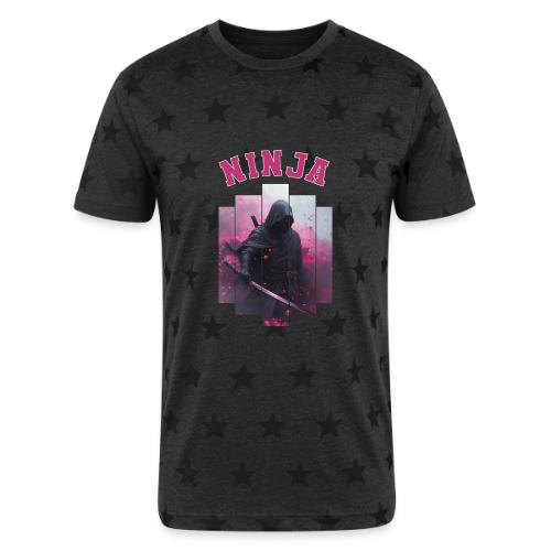 Elite Ninja Spirit - Unisex Adult Star Printed T-Shirt