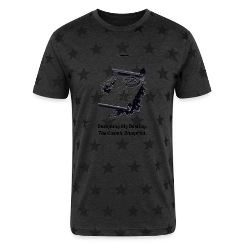 Cosmic Blueprint T-Shirt - Unisex Adult Star Printed T-Shirt