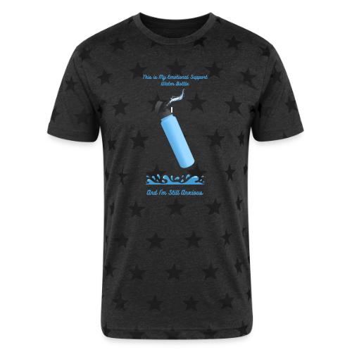 Emotional Support Water Bottle T-Shirt | Still Anx - Unisex Adult Star Printed T-Shirt