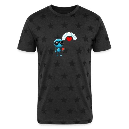 Smoon City_Chicago - Unisex Adult Star Printed T-Shirt