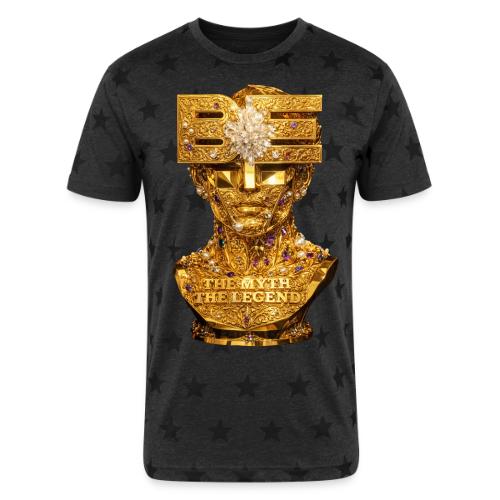 Be the Myth the Legend - Unisex Adult Star Printed T-Shirt
