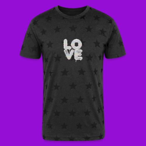Love - Unisex Adult Star Printed T-Shirt