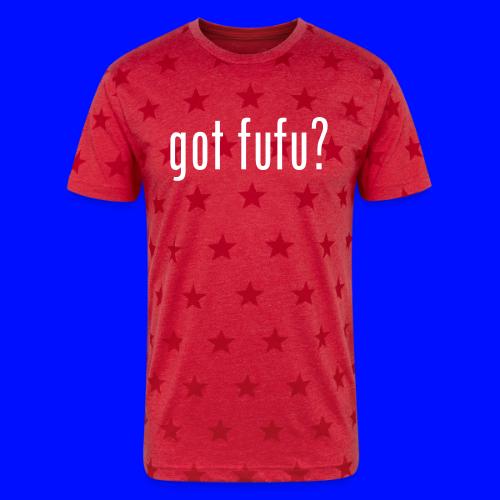 got fufu Women Tie Dye Tee - Pink / White - Unisex Adult Star Printed T-Shirt