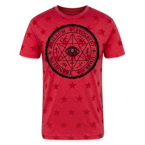Sigillum Obscura - Unisex Adult Star Printed T-Shirt
