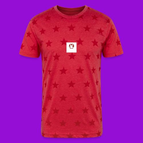 Logo - Unisex Adult Star Printed T-Shirt