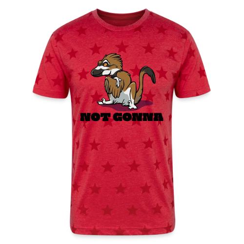 Raptor Not Gonna Killdeer Version - Unisex Adult Star Printed T-Shirt