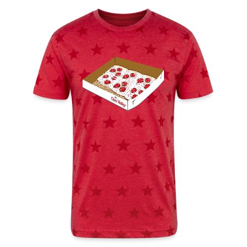 OV Pizza Box - Unisex Adult Star Printed T-Shirt