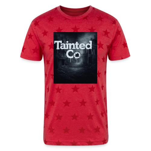 Tainted Co Town - Unisex Adult Star Printed T-Shirt