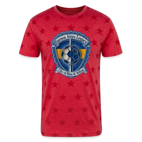 Buenos Aires Legacy T Shirt, Soccer City Pride Gif - Unisex Adult Star Printed T-Shirt