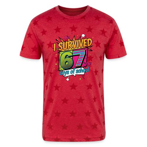 I Survived 67 Days of School T-Shirt – Funny Teach - Unisex Adult Star Printed T-Shirt