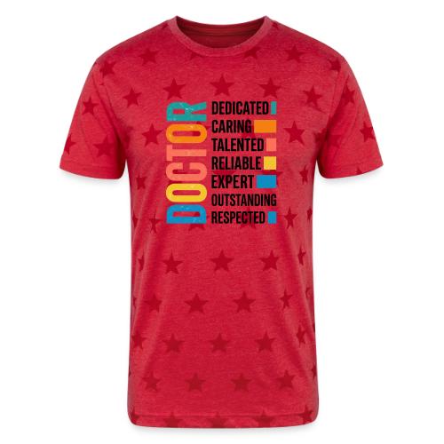 Proud Doctor Traits - Unisex Adult Star Printed T-Shirt