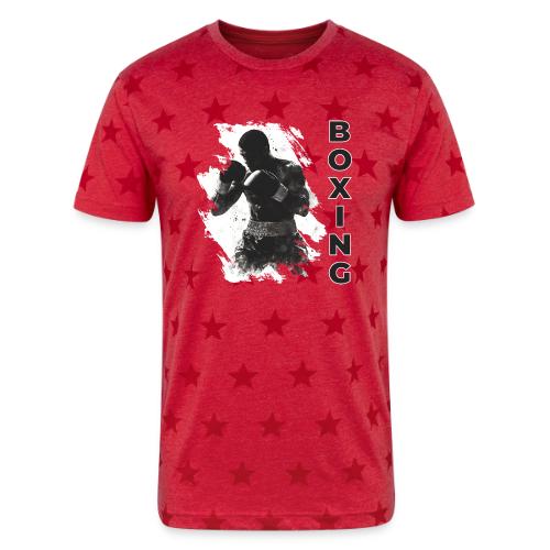 Boxing Vibes - Unisex Adult Star Printed T-Shirt