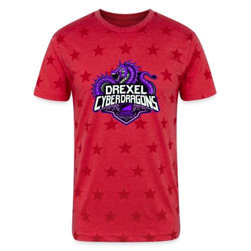 Purple Team - Unisex Adult Star Printed T-Shirt