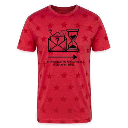 Last Year's Inbox T-Shirt - Unisex Adult Star Printed T-Shirt