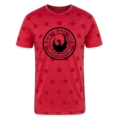 Classic Swan Brewing Logo - Unisex Adult Star Printed T-Shirt