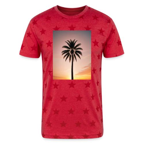 palm peace - Unisex Adult Star Printed T-Shirt